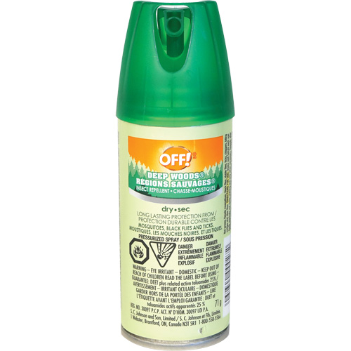 Insectifuge Off! R&eacute;gions sauvages, DEET &agrave; 25 %, Vaporisateur, 100 ml Kelford