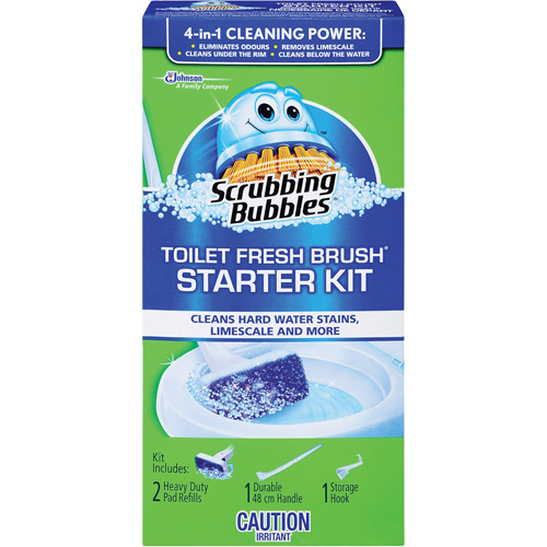 Scrubbing Bubbles&reg; Fresh Brush&reg; Toilet Brush Starter Kit, Refill Kelford