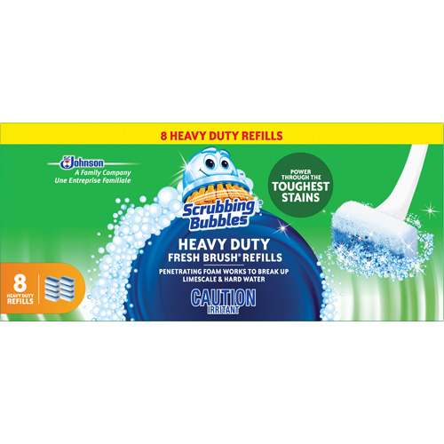 Recharge de tampons &agrave; usage intensif pour la brosse pour cuvettes Scrubbing Bubbles Fresh Brush, Recharge Kelford