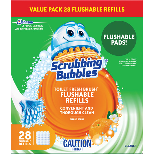 Scrubbing Bubbles&reg; Fresh Brush&reg; Toilet Brush Refills, Refill Kelford