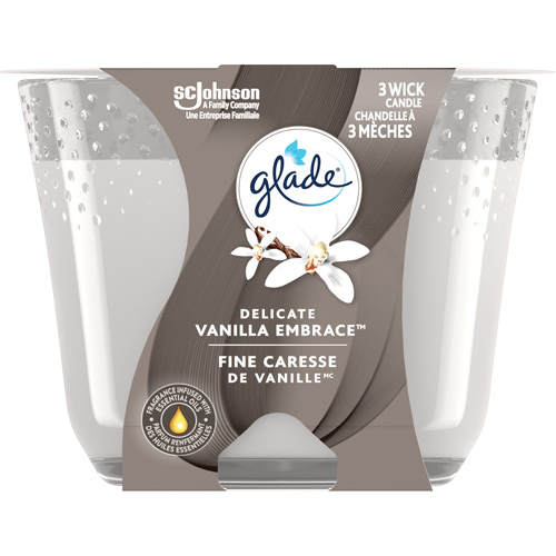 Glade&reg; 3-Wick Candle, Delicate Vanilla Embrace Kelford
