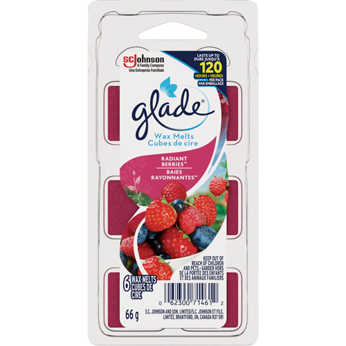 Cubes de cire parfum&eacute;e Glade, Radiant Berries Kelford