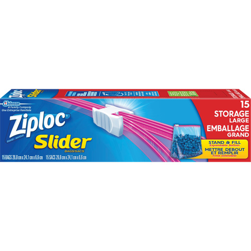 Ziploc&reg; Slider Freezer Bags Kelford