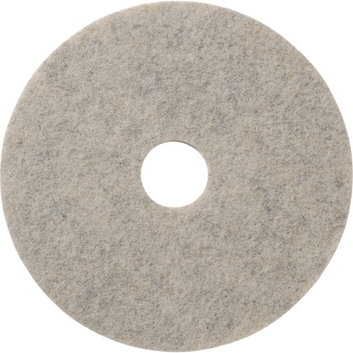 Combo Floor Pads, 19", Buffing/Burnishing, Beige Kelford
