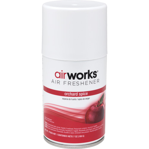 AirWorks&reg; Metered Air Fresheners, Orchard Spice, Aerosol Can Kelford