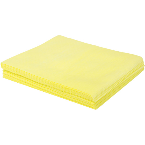 Chiffon &agrave; poussi&egrave;re trait&eacute; &agrave; l'huile pour service moyen TaskBrand, Polyester, Jaune Kelford