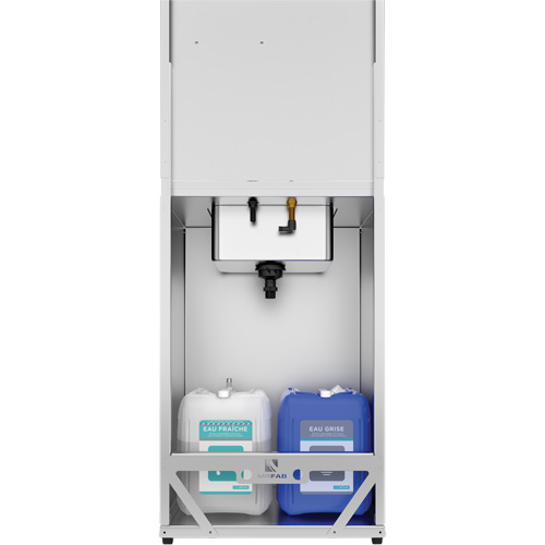 Poste de nettoyage des mains portable MRSink Kelford