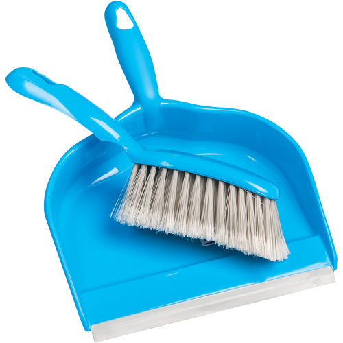 Brosse de comptoir avec porte-poussi&egrave;re, Plastique Kelford
