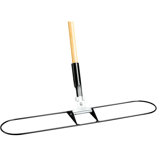 Support et manche pour vadrouille &agrave; &eacute;pousseter Clipper, 36", M&eacute;tal Kelford