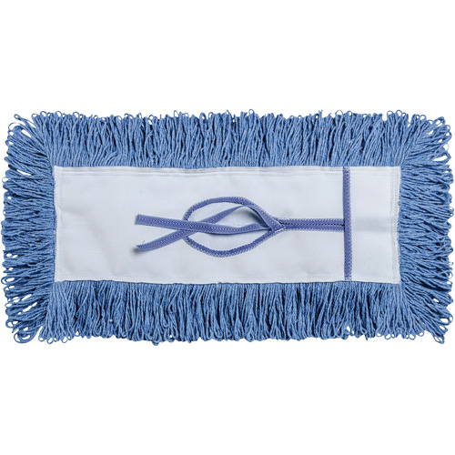 G-Stat Dust Mop, Tie-On Style, Yarn, 24" L x 5" W Kelford