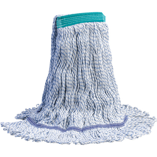 CandyStripe Waxer Mops, Floor Finishing, Polyester/Rayon, 20 oz., Loop Style Kelford
