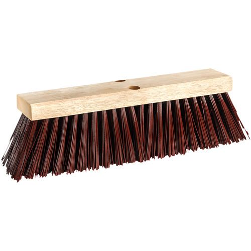 Balai-brosse de rue et d'&eacute;curie, 16", Extra-ferme, Soies Polypropyl&egrave;ne Kelford