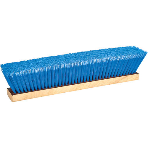 Ryno Push Broom Head, 36", Fine, PVC Bristles Kelford
