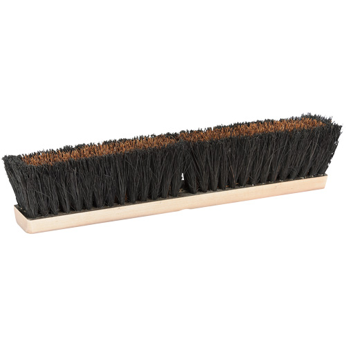 Push Broom Head, 36", Coarse/Medium, Tampico/Palmyra Bristles Kelford