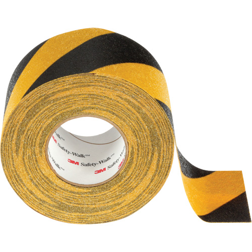 Safety-Walk Slip-Resistant General Purpose Tape, 4" x 60', Black & Yellow Kelford