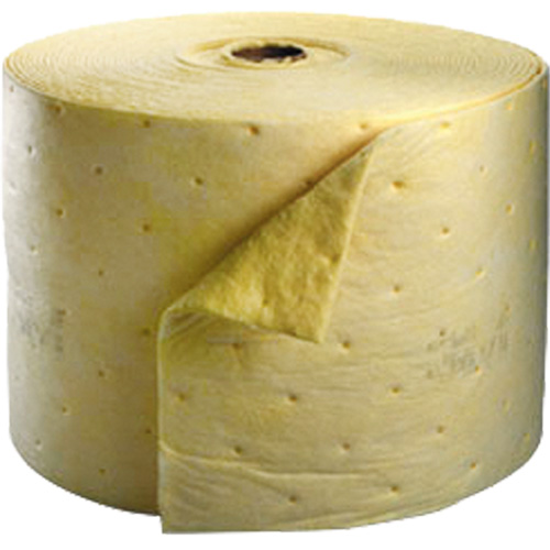 Chemical Sorbent Roll, Heavyweight, 150' L x 15.25" W, 35.9 gal Absorbancy Kelford