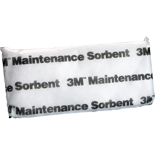 Tampon absorbant de maintenance, Huile seulement, 15" lo x 7" la, 12,6 gal absorption/pqt Kelford