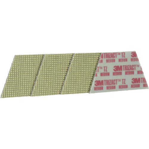 Tampon abrasif Trizact Diamond TZ, Ponçage/Polissage, Rouge Kelford