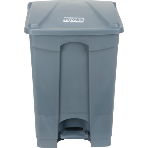 Step-On Garbage Can, Plastic, 12 US gal. Capacity Kelford