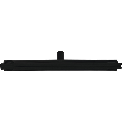 Fixed Head Food Hygiene Floor Squeegee, 20", Black Kelford