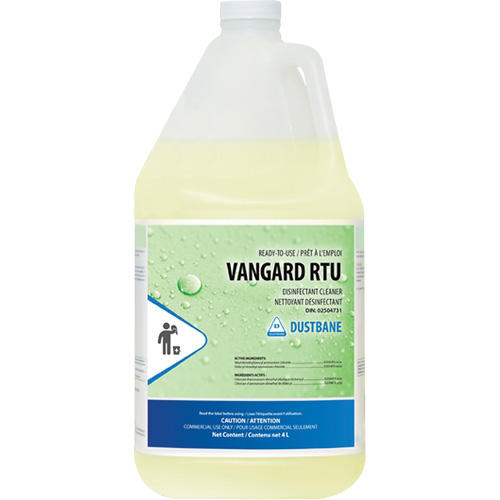 Vangard Ready-to-Use Disinfectant, 4 L, Jug Kelford