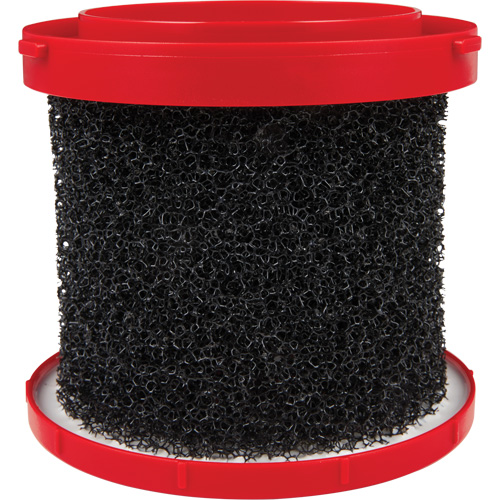 Wet Vacuum Filter, Foam, Fits 1.6 - 2.5 US gal. Kelford