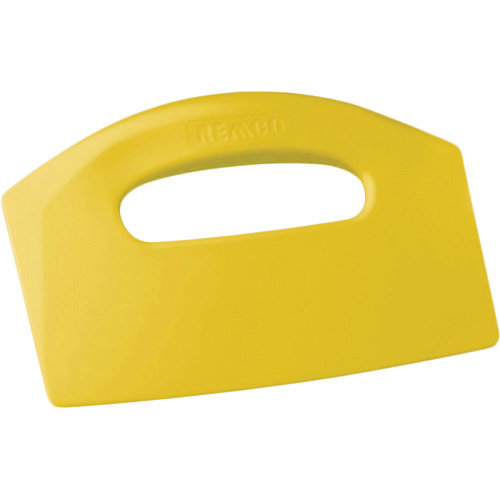 Bench Scraper, Yellow, 5" W x 8" L Kelford