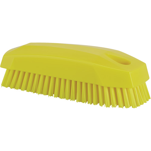 Brosse &agrave; main, Soies Ferme, Longueur de 5", Jaune Kelford