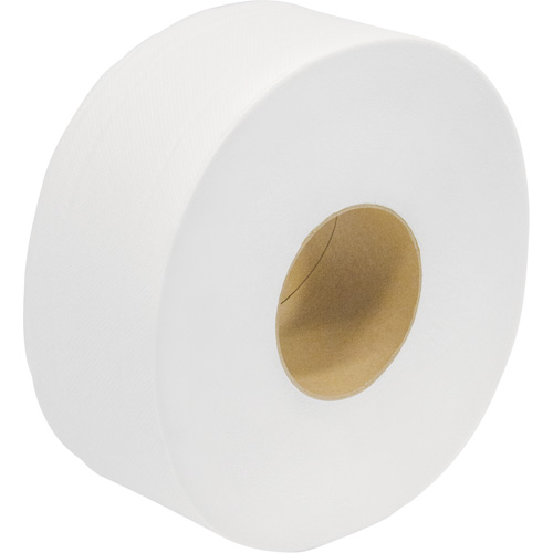 Snow Soft Premium Mini JRT Toilet Paper, Jumbo Roll, 2 Ply, 650' Length, White Kelford