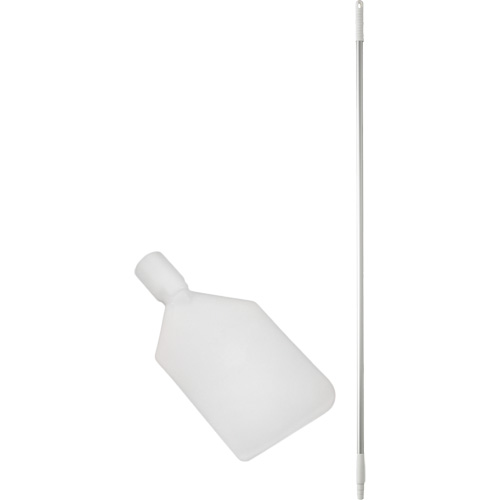 Paddle Scraper with Handle, White, 4-1/3" W x 59" L Kelford