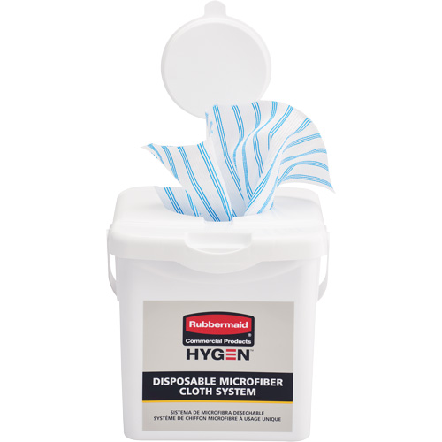 Seau de chargement pour chiffons microfibres, Blanc Kelford