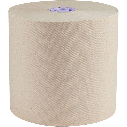 Essential 100% Recycled Brown Hard Roll Towels, 1 Ply, Standard, 700' L Kelford