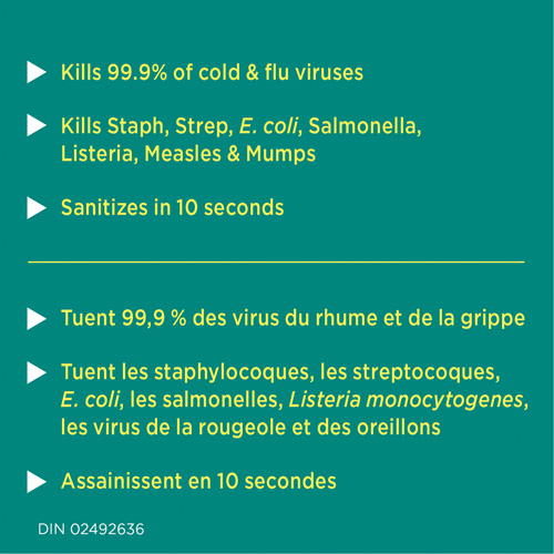 Lingettes d&eacute;sinfectantes, 75 lingettes Kelford