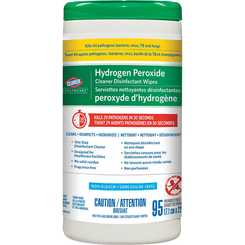 Healthcare&reg; Hydrogen Peroxide Cleaner Disinfecting Wipes, 95 Count Kelford