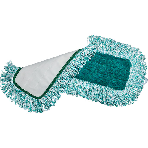Dry Pad with Fringe, Hook and Loop Style, Microfibre/Polyester, 36" L x 5-3/4" W Kelford