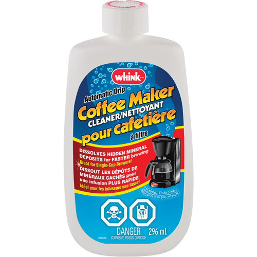 Whink&reg; Automatic Drip Coffee Maker Cleaner, 296 ml, Bottle Kelford