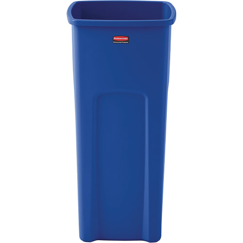 Conteneur de recyclage carr&eacute; Untouchable, Vrac, Plastique, 23 gal. US Kelford
