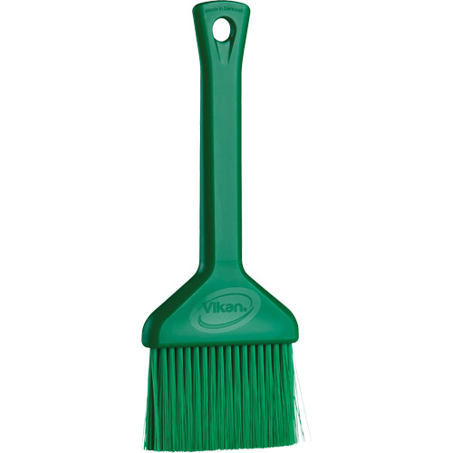 Pinceau &agrave; p&acirc;tisserie 3", Soies Doux, Longueur de 7-3/4", Vert Kelford