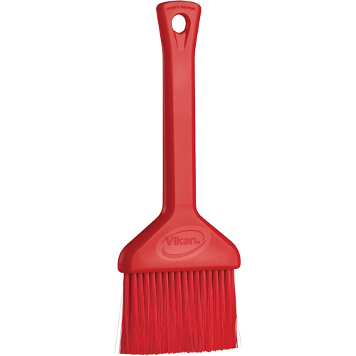 Pinceau &agrave; p&acirc;tisserie 3", Soies Doux, Longueur de 7-3/4", Rouge Kelford