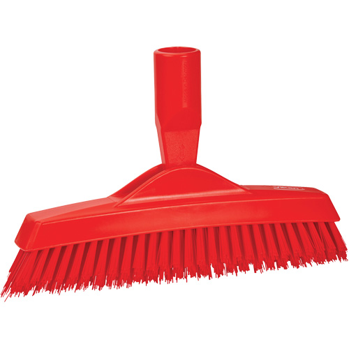 Brosse &agrave; coulis, Soies Ferme, Longueur de 9-1/4", Rouge Kelford