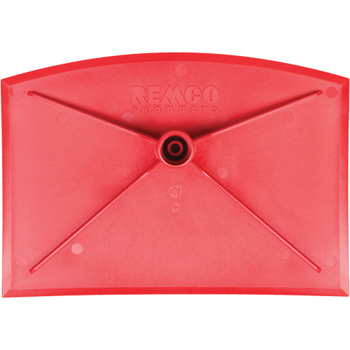 T&ecirc;te de binette pour service alimentaire, Rouge, 8" la x 11-1/4" lo Kelford