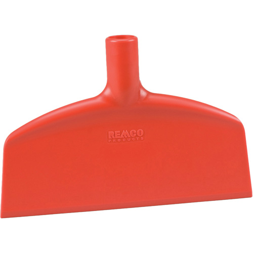 Nylon Floor Scraper, Red, 10-1/4" W x 7" L Kelford