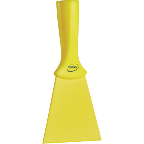 Nylon Scraper with Threaded Handle, Yellow, 4" W x 8" L Kelford