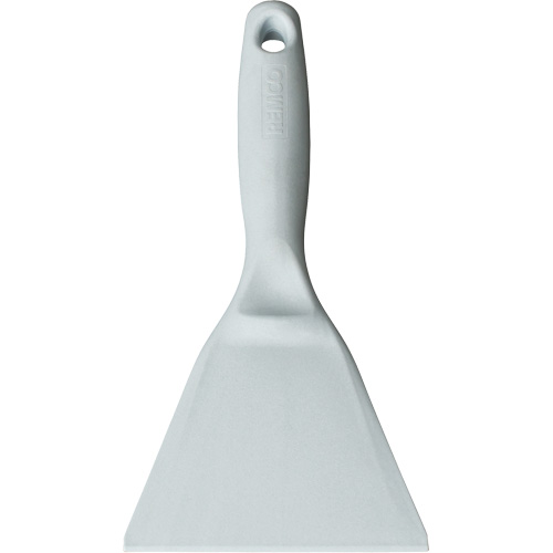 Grand grattoir perceptible par d&eacute;tecteur de m&eacute;tal, Gris, 4-1/4" la x 10" lo Kelford