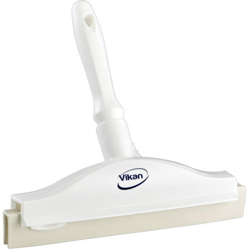 Raclette &agrave; lame double ultra hygi&eacute;nique, 10", Blanc Kelford