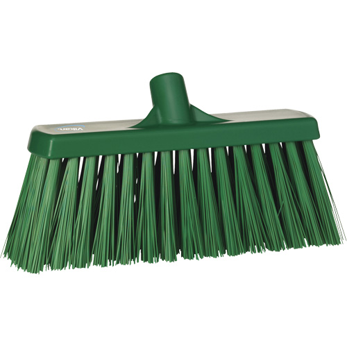 Balai-brosse robuste, Crins Ferme, 13", Polyester, Vert Kelford