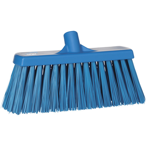 Balai-brosse robuste, Crins Ferme, 13", Polyester, Bleu Kelford