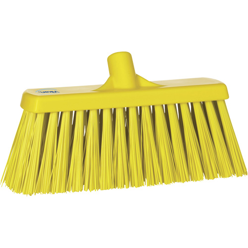 Balai-brosse robuste, Crins Ferme, 13", Polyester, Jaune Kelford