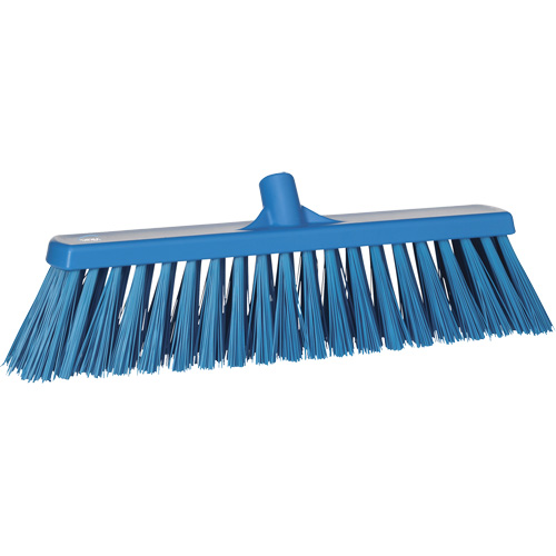Balai-brosse robuste, Crins Ferme, 20", Polyester, Bleu Kelford