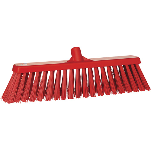 Balai-brosse robuste, Crins Ferme, 20", Polyester, Rouge Kelford